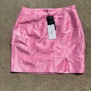 Elegant Pink Mini Skirt   PM5